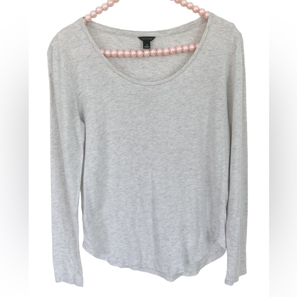 Ann Taylor Long Sleeve Top, Size Small